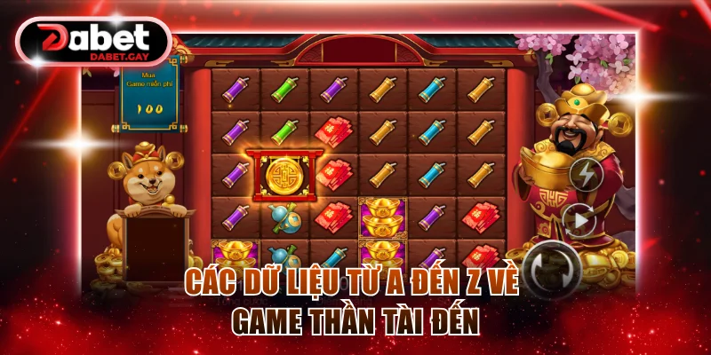 Các dữ liệu từ A đến Z về game Thần Tài Đến