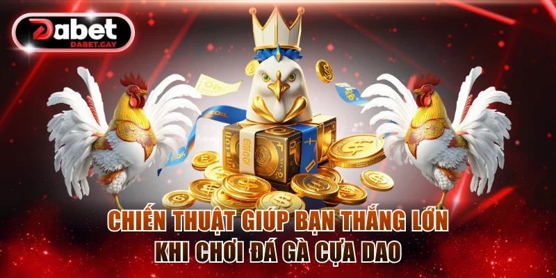 Chiến thuật giúp bạn thắng lớn khi chơi Đá gà cựa dao