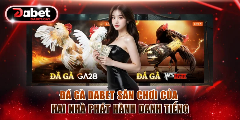 Đá gà Dabet sân chơi của hai nhà phát hành danh tiếng