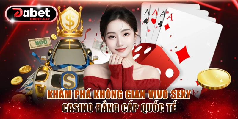 Vivo Sexy Casino Dabet - Giải Trí Cùng Dealer Quyến Rũ 1 Không gian Vivo Sexy Casino đỉnh cao, uy tín